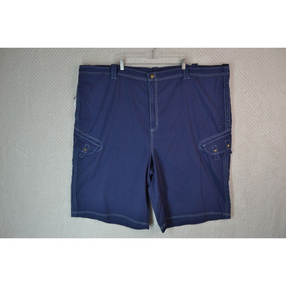 Boulder Creek Men's 56 Blue Cargo 14" Shorts